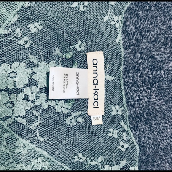 VINTAGE DESIGN LACE MINT DRESS W/VEST - Picture 14 of 14